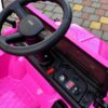 Дитячий електромобіль Toyota одномісна з EVA колесами, рожевий