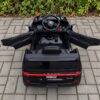 Дитячий електромобіль Lexus одномісний з EVA колесами, чорний