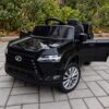 Дитячий електромобіль Lexus одномісний з EVA колесами, чорний