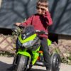 Дитячий електромотоцикл Bambi BMW COMFORT триколісний, зелений