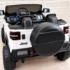 Дитячий електромобіль джип 4x4 24V Premium DualDrive з пультом керування 2.4G, EVA колесами, м’яким екошкіряним сидінням, білий