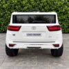 Дитячий електромобіль Bambi Toyota Land Cruiser Classic (MP3) (24V) з багажником, білий
