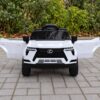 Дитячий електромобіль Lexus одномісний з EVA колесами, білий