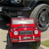 Дитячий електромобіль Mercedes G-Class одномісний, червоний