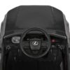 Дитячий електромобіль Lexus одномісний з EVA колесами, чорний