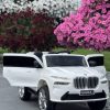 Дитячий електромобіль Bambi BMW X8 одномісна з пультом керування, білий
