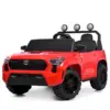 Дитячий електромобіль Bambi Toyota Tundra з EVA колесами, червоний