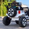 Дитячий електромобіль Bambi Jeep двомісний на пульті керування, білий