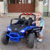 Дитячий електромобіль Bambi Buggi одномісний з задніми амортизаторами 24V, синій