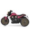 Дитячий електромотоцикл Bambi Retro-Motorbike TURBO Series триколісний, рожевий