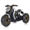 Дитячий електромотоцикл Bambi Retro-Motorbike TURBO Series триколісний, білий