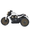 Дитячий електромотоцикл Bambi Retro-Motorbike TURBO Series триколісний, білий