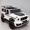 Дитячий електромобіль Bambi Mercedes Brabus зі спойлером повнопривідний, білий