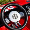 Дитячий електромобіль Bambi Ford зі спойлером та пультом керування, червоний