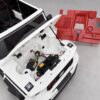 Дитячий електромобіль Bambi Mercedes Brabus зі спойлером повнопривідний, білий