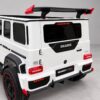 Дитячий електромобіль Bambi Mercedes Brabus зі спойлером повнопривідний, білий