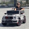Дитячий електромобіль Bambi Mercedes Brabus зі спойлером повнопривідний, сірий