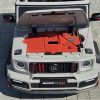 Дитячий електромобіль Bambi Mercedes Brabus зі спойлером повнопривідний, сірий