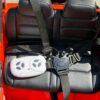 Дитячий електромобіль Jeep одномісний з EVA-колесами та пультом керування, помаранчевий