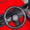Дитячий електромобіль Jeep одномісний з EVA-колесами та пультом керування, червоний