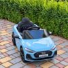 Дитячий електромобіль Bambi Audi Q3 одномісний з шкіряним сидінням, синій