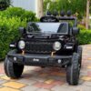 Дитячий електромобіль Jeep одномісний з EVA-колесами та пультом керування, чорний