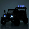 Дитячий електромобіль Bambi Jeep на пульті керування, білий