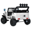 Дитячий електромобіль Bambi Jeep на пульті керування, білий