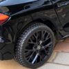 Дитячий електромобіль Bambi Audi Q3 одномісний з шкіряним сидінням, чорна