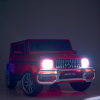 Дитячий електромобіль Bambi Mercedes G63 (MP3) з автофарбуванням, червоний