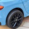 Дитячий електромобіль Bambi Audi Q3 одномісний з шкіряним сидінням, синій