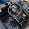 Дитячий електромобіль Bambi Audi Q3 одномісний з шкіряним сидінням, чорна