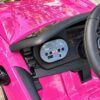 Дитячий електромобіль Bambi Audi Q3 одномісний з шкіряним сидінням, рожевий