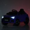 Дитячий електромобіль з пультом керування Bambi Audi RS Q8, синій