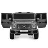 Дитячий електромобіль Bambi Mercedes G-Class з м'яким сидінням та пультом керування, сірий