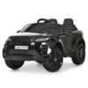 Дитячий електромобіль Bambi Range Rover Evoque (MP3) з додатковими коліщадками та автофарбуванням, чорний