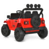 Дитячий електромобіль Jeep одномісний з EVA-колесами та пультом керування, червоний
