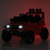 Дитячий електромобіль Jeep Wrangler Rubicon одномісний на пульті керування, помаранчевий