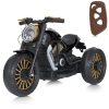 Дитячий електромотоцикл Bambi Retro-Motorbike TURBO Series MP3 триколісний, чорний