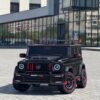 Дитячий електромобіль Mambi Mercedes Brabus повноприводний зі спойлером, чорний