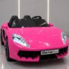 Дитячий двомісний електромобіль Bambi Porsche Cayman до 100 кг, рожевий