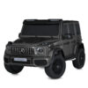 Дитячий двомісний повнопривідний електромобіль Bambi Mercedes G63, до 80 кг, сірий