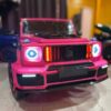 (Копія)Дитячий електромобыль Bambi Mercedes G-Class зі спойлером та тюнінгом, рожевий