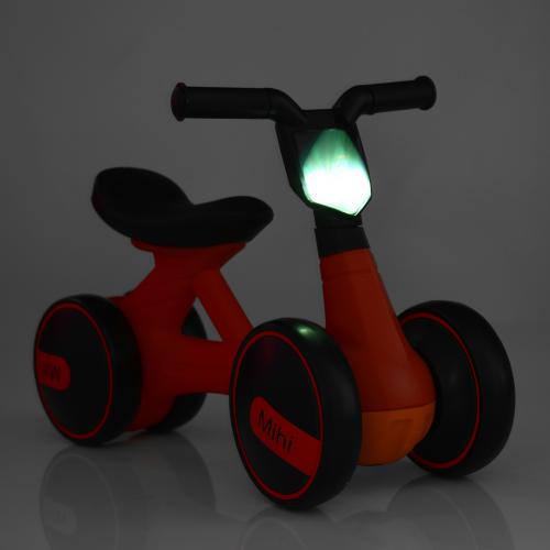 Дитячий толокар Bambi Mihi з підсвіткою, рожевий