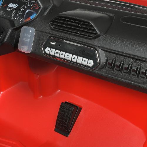 Дитячий двомісний електромобіль Bambi Hot Wheels, червоний