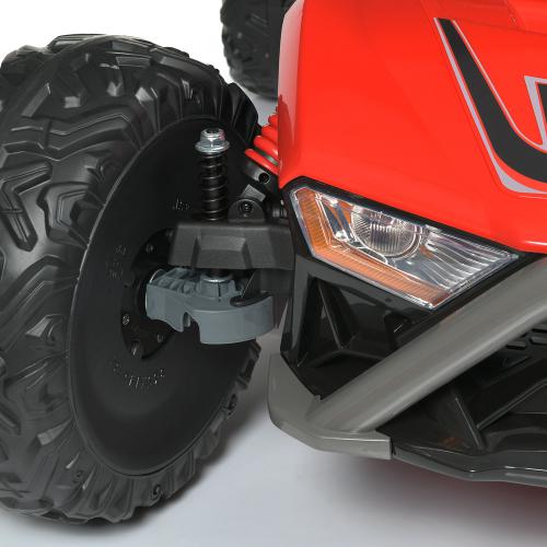 Дитячий двомісний електромобіль Bambi Hot Wheels, червоний