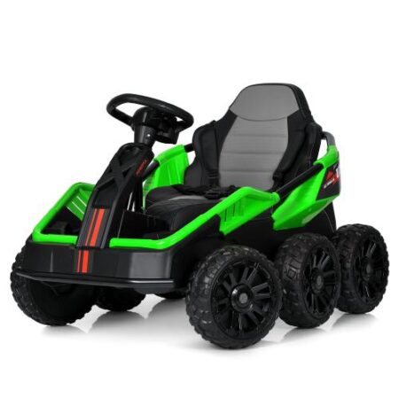 Детский полноприводный электромобиль Bambi UTV All-Terrain, зеленый
