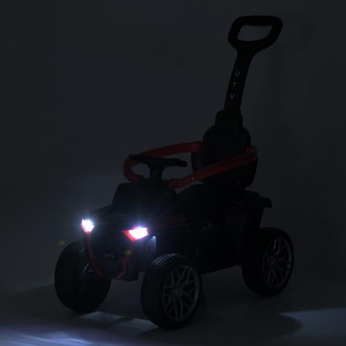 Детский толокар-электромобиль Buggy UTV HP.1000 с родительской ручкой, красный