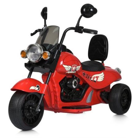 Детский электромотоцикл Chopper Spirit, красный