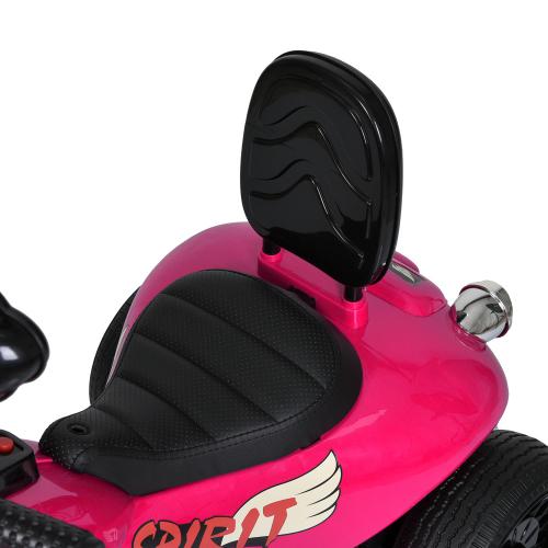 Детский электромотоцикл Chopper Spirit, розовый